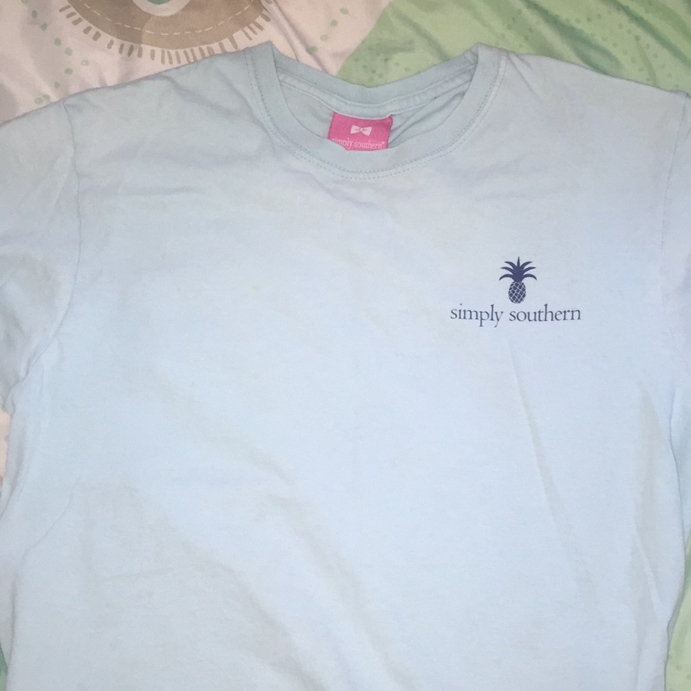 Simply Southern T shirt US flag